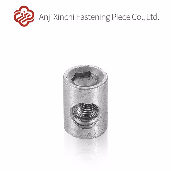 Furniture Nut Slot Cross Head Hammer Nut Barrel Nut Dowel Hole Nut